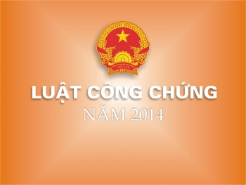 Luật Công Chứng 2014