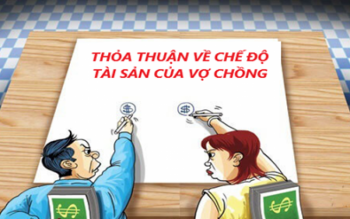 THỦ TỤC CÔNG CHỨNG VĂN BẢN THỎA THUẬN TÀI SẢN VỢ CHỒNG
